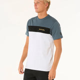 RIPCURL T-SHIRT - UNDERTOW PANEL TEE / PINE NIGHT