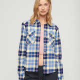 SUPERDY SHIRT - LUMBERJACK CHECK FLANNEL / CLASSIC BLUE CHECK