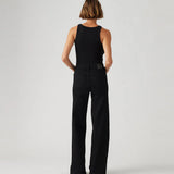 LEVIS JEANS - 318 SHAPING WIDE LEG / SOFT BLACK