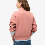 SUPERDRY SWEATSHIRT - ESSENTIAL HALF ZIP SWEATSHIRT