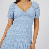 ALL ABOUT EVE DRESS - MAUDE MAXI DRESS / OCEAN BLUE