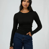 ALL ABOUT EVE TOP - KYLIE LONG SLEEVE TOP