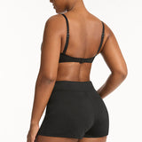 SEA LEVEL BIKINI - ESSENTIALS CROSS FRONT MULTIFIT BRA TOP / BLACK16