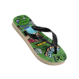 HAVAIANAS - KIDS TOP MINECRAFT / BEIGE