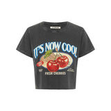 INC TEE - THE BABY TEE / CHERRIES