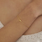 MIDSUMMER STAR BRACELET - SPIRAL SHELL BRACELET GOLD