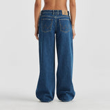WRANGLER JEANS - LOW FARRAH / ALL NIGHT INDIGO