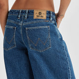 WRANGLER JEANS - LOW FARRAH / ALL NIGHT INDIGO