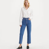 LEVIS JEANS - RIBCAGE ANKLE STRAIGHTS / JAZZ POP
