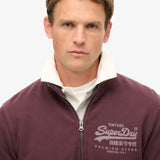 SUPERDRY JERSEY - CLASSIC VL GRAPHIC HALF ZIP