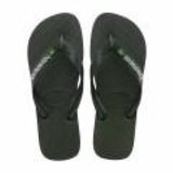 HAVAIANAS - BRAZIL LOGO GREEN OLIVE