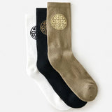 RIPCURL SOCKS - WETTY CREW / WASHED MOSS