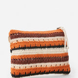 RIPCURL POUCH - ELLIS CROCHET CLUTCH / CINNAMON