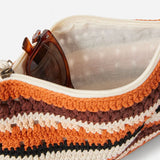 RIPCURL POUCH - ELLIS CROCHET CLUTCH / CINNAMON