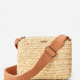 RIPCURL HANDBAG - ESSENTIALS STRAW CROSSBODY / NATURAL