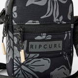 RIPCURL SIDEBAG - WEEKEND TRAVEL CROSSBODY / BLACK GREY