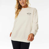 RIPCURL CREW - RRS LEISURE FLEECE / OFF WHITE