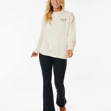 RIPCURL CREW - RRS LEISURE FLEECE / OFF WHITE