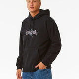 RIPCURL HOODIE - HERITAGE DIAMOND HOOD / BLACK