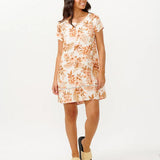 RIPCURL SHIFT DRESS - DESERT DREAMS / ANTIQUE WHITE