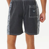 RIPCURL SHORTS - SIDEWAYS VOLLEY / BLACK-WHITE