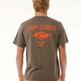 RIPCURL TEE - FADE OUT ICON TEE / ROCK