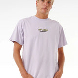RIPCURL TEE - QUEST LOCKUP TEE / LILAC