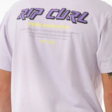 RIPCURL TEE - QUEST LOCKUP TEE / LILAC