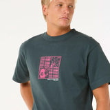 RIPCURL TEE - RAW ENERGY ZINE / PINE