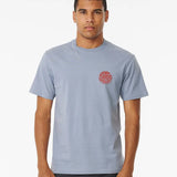 RIPCURL TEE - WETSUIT ICON TEE/ TRADEWINDS