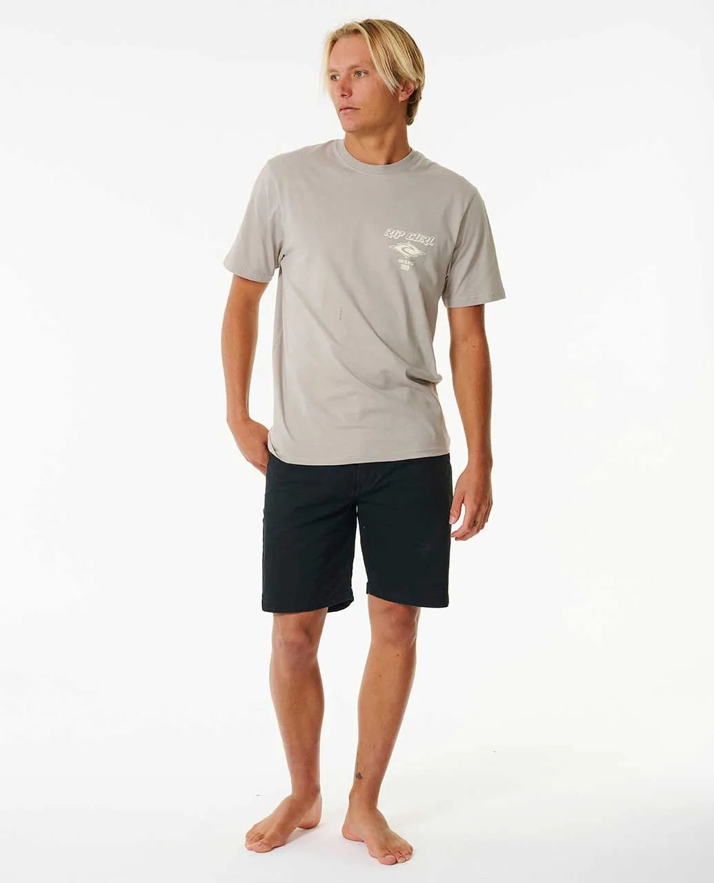 RIPCURL TEE - FADE OUT ICON TEE