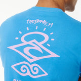 RIPCURL TEE - SEARCH ICON TEE / COBALT