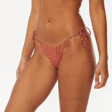 RIPCURL BIKINI BOTTOM - ARIZONA CHEEKY PANT / BROWN