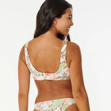 RIPCURL BIKINI TOP - LA QUINTA CROP / OFF WHITE