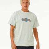 RIPCURL TEE - HERITAGE DIAMOND TEE