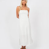 TITCHIE DRESS - RUNAWAY DRESS / WHITE BLUE