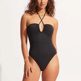 SEAFOLLY ONE PIECE - BANDEAU ONE PIECE / BLACK