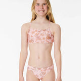 RIPCURL GIRLS SWIMWEAR - SUN CATCHER S/S 3 PIECE SET