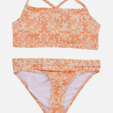 RIPCURL SWIMWEAR - EARTHWAVES 3 PIECE SET GIRL /  PEACH NECTAR