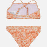 RIPCURL SWIMWEAR - EARTHWAVES 3 PIECE SET GIRL /  PEACH NECTAR