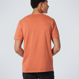 NO EXCESS TEE - CREWNECK PRINT GARMENT DYED / 192 PAPAYA