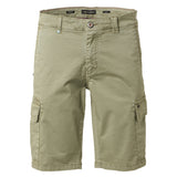 NO EXCESS CARGO SHORTS - SHORT CARGO GARMENT DYED / 155 SMOKE GREEN