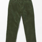 VOLCOM PANTS - MODOWN RELAXED TAPERED PANT / SQUADRON GREEN