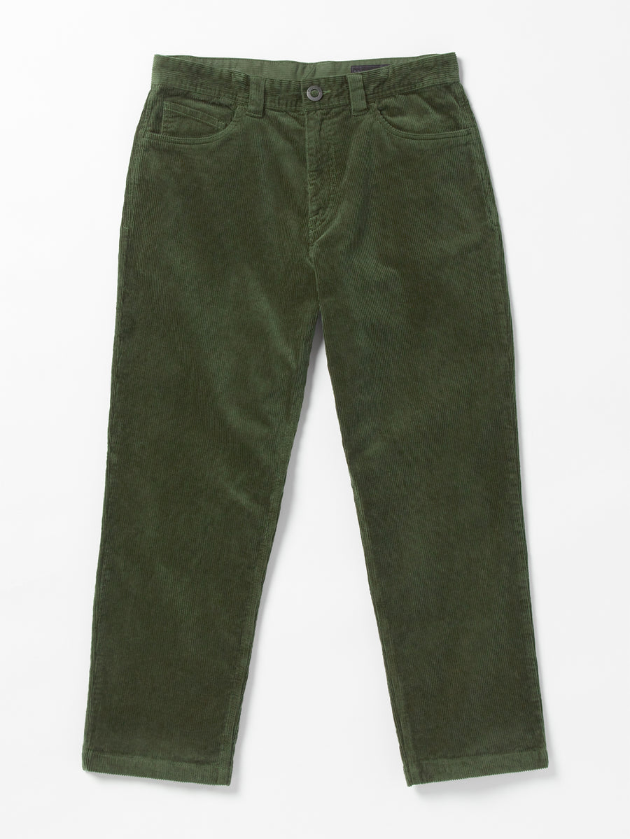 VOLCOM PANTS - MODOWN RELAXED TAPERED PANT / SQUADRON GREEN