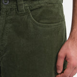 VOLCOM PANTS - MODOWN RELAXED TAPERED PANT / SQUADRON GREEN