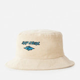 RIPCURL BUCKET HAT - BOYS DIAMOND CORD BUCKET HAT / BONE