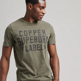 SUPERDRY TEE - VINTAGE COPPER LABEL