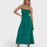 BILLABONG MAXI DRESS/DEEP SEA