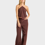 BILLABONG PANTS-COSTAL CRUSH/TEAK