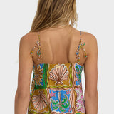 BILLABONG MIDI DRESS-HEAT DREAM/MULTICOLOUR